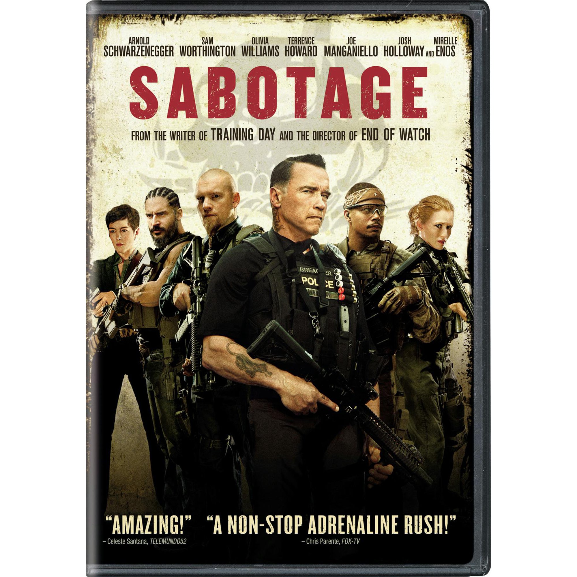 Sabotage [DVD], Feature,Action,Action, Thriller, Independent,Action,Drama,Crime,