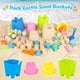 thumbnail image 2 of Castillo de arena REZUCREY de Beach Toys con 4 baldes y palas, 34 piezas, 2 of 6