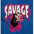 thumbnail image 2 of Smurfs Villain Savage Graffiti Men's Graphic T Shirt Tees Brisco Brands M, 2 of 6