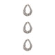 thumbnail image 1 of Collar bohemio Qarigey Vintage cadena gruesa colgantes decoración Blanco, 1 of 6