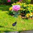 thumbnail image 2 of sruoe Outdoor Patio Garden Lights Decor, Stake Lamp, Waterproof Solar Lights Outdoor, Ground Lights Decoration, Flowers Stake Lights for Outside Yard Lawn Ornaments, 2 of 7