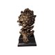 thumbnail image 4 of Estatua de cabeza , figura coleccionable, arte de 12 pulgadas de alto, estatua de animales, escultura de cabeza de resina para estudio perfecl estatuilla de león, 4 of 8