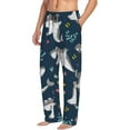 thumbnail image 2 of Fotbe Friendly Smiling Sharks Men's Pajama Pants,Sleepwear Pants,Pj Bottoms Drawstring And Pockets-XX-Large, 2 of 9