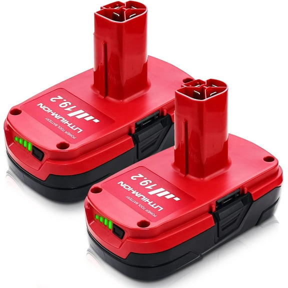 2Packs C3 19.2V 3.0Ah Replacement for Craftsman 19.2 Volt DieHard 130279005 Battery XCP 1323903 130211004 11045 315.115410 315.11485