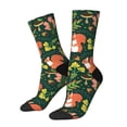 thumbnail image 1 of Fotbe Forest Squirrel Calcetas Largas con Estampado para Hombre y Mujer – Calcetas de Compresión Transpirables y Elásticas, Viajar y Uso Diario Talla 5-11, 1 of 6