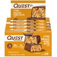 thumbnail image 3 of Quest Nutrition Crispy Protein Bar, Chocolate Peanut Butter flavor, Gluten Free, 12 Count, 3 of 10