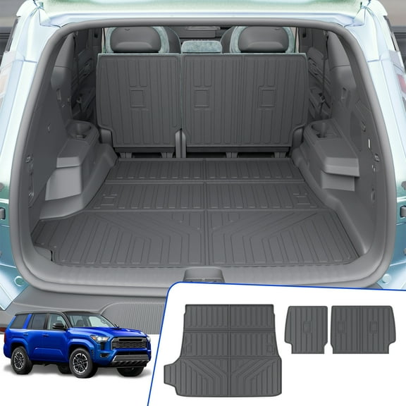 Cargo Mat for 2025 Toyota 4Runner Gas 5 Seater (NO Hybrid EV & i-Force MAX) Cargo Liner