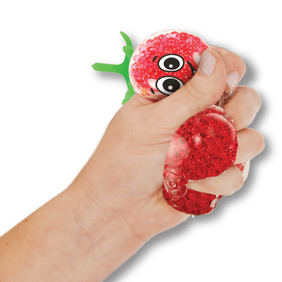Ja-Ru Squish Attachment Globby Frootsies Novelty Squeeze Fruit Toy