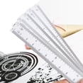 thumbnail image 4 of Multipurpose Engineering Ruler Fan Shaped Portable Metric Ruler with Ergonomic Handle, Folding Calibration Measuring Drawing Tool, for Architect Tailor Engineer, 4 of 6