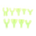 thumbnail image 1 of 10 unids/set de bandejas dentales desechables suaves, herramienta de cuidado bucal para dentadura Central perforada, 1 of 8