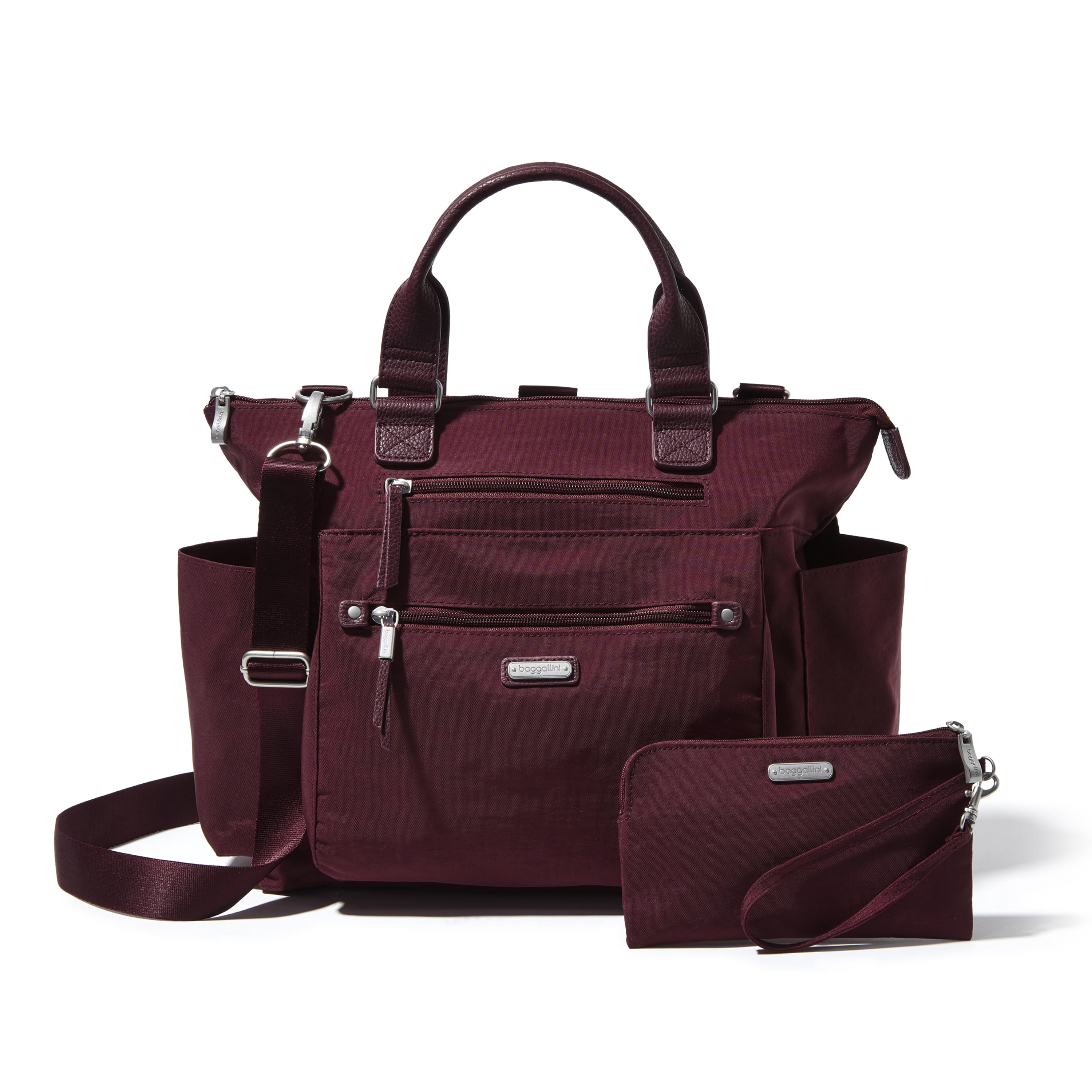 baggallini 3-in-1 Convertible Backpack with RFID phone wristlet ...