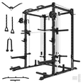 thumbnail image 1 of Eonfit E3 Smith Machine for Home Gym Equipment, Multi-Function Power Cage Squat Rack with Cable Crossover LAT Pulldown Pulley System All in One, 1 of 11