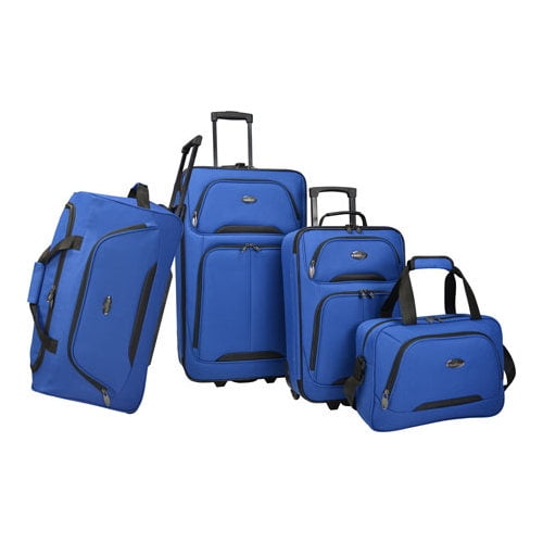 walmart 4 piece luggage set