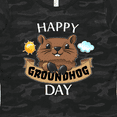thumbnail image 4 of Inktastic Happy Groundhog Day Cute Women's T-Shirt, 4 of 5