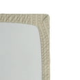 thumbnail image 3 of Ambesonne Geometric Fitted Sheet, Vertical Ornaments, Twin XL Size, Cream and Pale Pink, 3 of 3