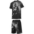 thumbnail image 2 of Rod Wave Boys Short Sleeve T-Shirt And Shorts Outfit Set Activewear Mesh Short Set for Kids, 2 of 7