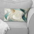 thumbnail image 2 of Designart "Elegant Subdued Tones I" Abstract Printed Throw Pillow, 2 of 5