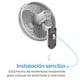 thumbnail image 5 of NAVIA Ventilador de Pared de 18 Pulgadas M018P | 3 velocidades | F&aacute;cil Montaje | Silencioso | Cabezal inclinable y oscilacion horizontal, 5 of 7