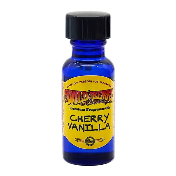 1x Bottle Wild Berry Fragrance Oil - Cherry Vanilla - .5oz (15ml) Incense USA