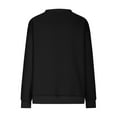 thumbnail image 5 of Xdegoge Oversized Sweatshirts for Women Trendy Crew Neck Basic Pullover Sweatshirt with Side Pockets Casual Workout Drop Shoulder Long Sleeve Tops 2025 Winter Outfits, 5 of 7