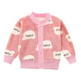 thumbnail image 1 of BULLPIANO Toddler Baby Kids Girl Winter Warm Sweater Outwear Cardigan Coat for 1-3 Years, 1 of 11