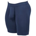 thumbnail image 3 of Men's Obviously F01-1A EliteMan AnatoMAX 9 inch Boxer Brief (Navy S), 3 of 6
