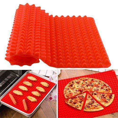 Pyramid Silicone Baking Mat NonStick Oven Pan Heat Resistant Fat