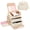 Beige-86 Slots, variant on Extra Large Polish Organizer Case Holds 86 To 100+ Bottles & Lamp Supplies Storage Carrying Bag With 2 Removable Pouches (triangle Pink 86 Slots)