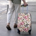 thumbnail image 3 of Pioneer Flower Floral Print Pattern Luggage Cover Fashion Suitcase Cover Baggage Covers Fit 25-28 Inch Luggage (Go Travel), 3 of 5
