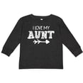 thumbnail image 3 of Inktastic I Love My Aunt with Arrow Boys or Girls Long Sleeve Toddler T-Shirt, 3 of 5
