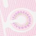 thumbnail image 3 of Body Stickers Polka Dot Sunflower Pattern PVC Creative Decorative Body Decal for Instax Mini12 Instant Camera for DIY Pink, 3 of 3