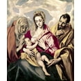 thumbnail image 2 of Greco, El 12x14 White Modern Wood Framed Museum Art Print Titled - Madonna Feeding Museumist, 2 of 4