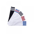 thumbnail image 3 of Kids Toddler Soccer Socks Knee High Tube Socks Three Stripes Cotton Cute Sport Stocking for Boys Girls, 3 of 3