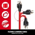 thumbnail image 4 of Cable de extensión CRAFTSMAN 25 pies impermeable 16/3 SJTW 13A/1625W, 4 of 9