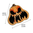 thumbnail image 3 of Lksixu Halloween Decorations Rug, Fall Decorations for Home,Cute Halloween Theme Plush Soft Absorbent Non-slip Floor Mat, Halloween Pumpkin Bath Carpet for Thanksgiving Havest Halloween, 3 of 5