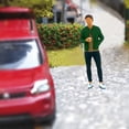 thumbnail image 1 of 1:64 Diorama Pintado Hugo Mujer Hombre de Entrenamiento de Disposiciones Figuras de muñecas en miniatura, 1 of 9