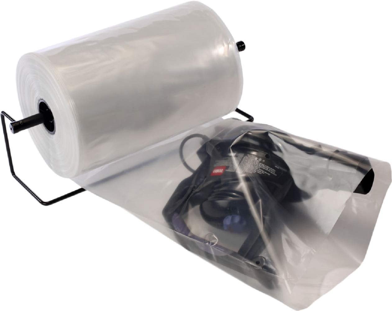 10/" x 2150/' Clear Poly Tubing Tube Plastic Bag Polybags Custom Bags on Roll 2ML