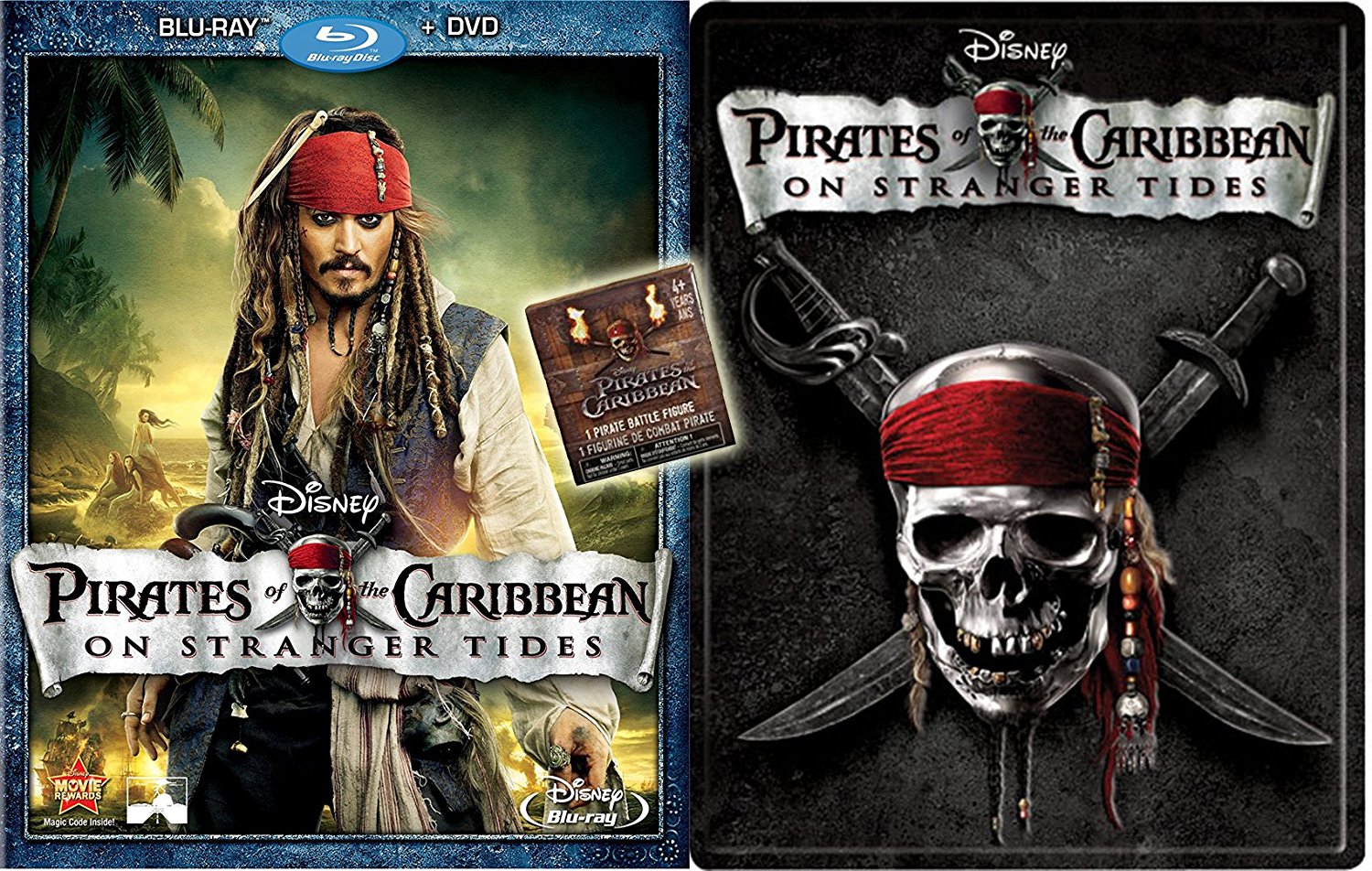 pirates of the caribbean blu ray box set