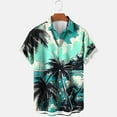 thumbnail image 5 of ZCFZJW Mens Hawaiian Floral Shirts Big and Tall Regular Fit Casual Summer Tropical Button Down Shirt Trendy Holiday Vacation Beach Tees Tops Multicolor#01 M, 5 of 5