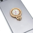 thumbnail image 3 of Finger-Ring Grip Cell Phone Holder Stand Attachment Rotating Mirror- A9C0, 3 of 9
