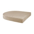 thumbnail image 3 of Jeco Chaise en Osier avec Coussin Beige - Ensemble de 2, Blanc, 3 of 10