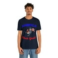 thumbnail image 4 of America, Chicken, Freedom, Cluck Yeah - Unisex Jersey Short Sleeve Tee, 4 of 12
