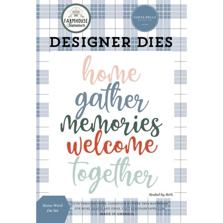 UPC: 0793888039667 | Carte Bella Dies-Home Word