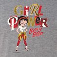 thumbnail image 5 of Wild Bobby Betty Boop Winking Girl Power Femenist Betty Boop Tri-Blend Racerback Tank Top, Premium Heather, Medium, 5 of 5