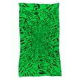 thumbnail image 1 of Cobija Manta Frazada Juana Gallo Diseño de Fantasmas Vortex Verde Ultra Suave y Ligera, 1 of 4