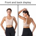 thumbnail image 4 of Women's Adjustable Sports Bra High Support Padded Bra for Yoga Running Workout Gym, 4 of 5