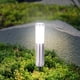 thumbnail image 4 of Rebajas de Temporada, Lámpara cilíndrica para exteriores de acero inoxidable con energía solar y 3 LED para patio, jardín y exterior Akmoler, 4 of 7