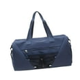 thumbnail image 3 of Equipo de gimnasio de Bag Duffle con compartimento de zapato con cremallera sólida Stur Weekender Fitness Mochness para entrenamiento atlético Azul, 3 of 10