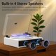 thumbnail image 2 of Tocadiscos Seasonlife AT-3600L Bocina Bluetooth LED Blanco, 2 of 7