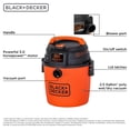 thumbnail image 2 of Aspirador de taller BLACK+DECKER BDXV18134PA 9.5L 3HP 80 CFM, 2 of 7